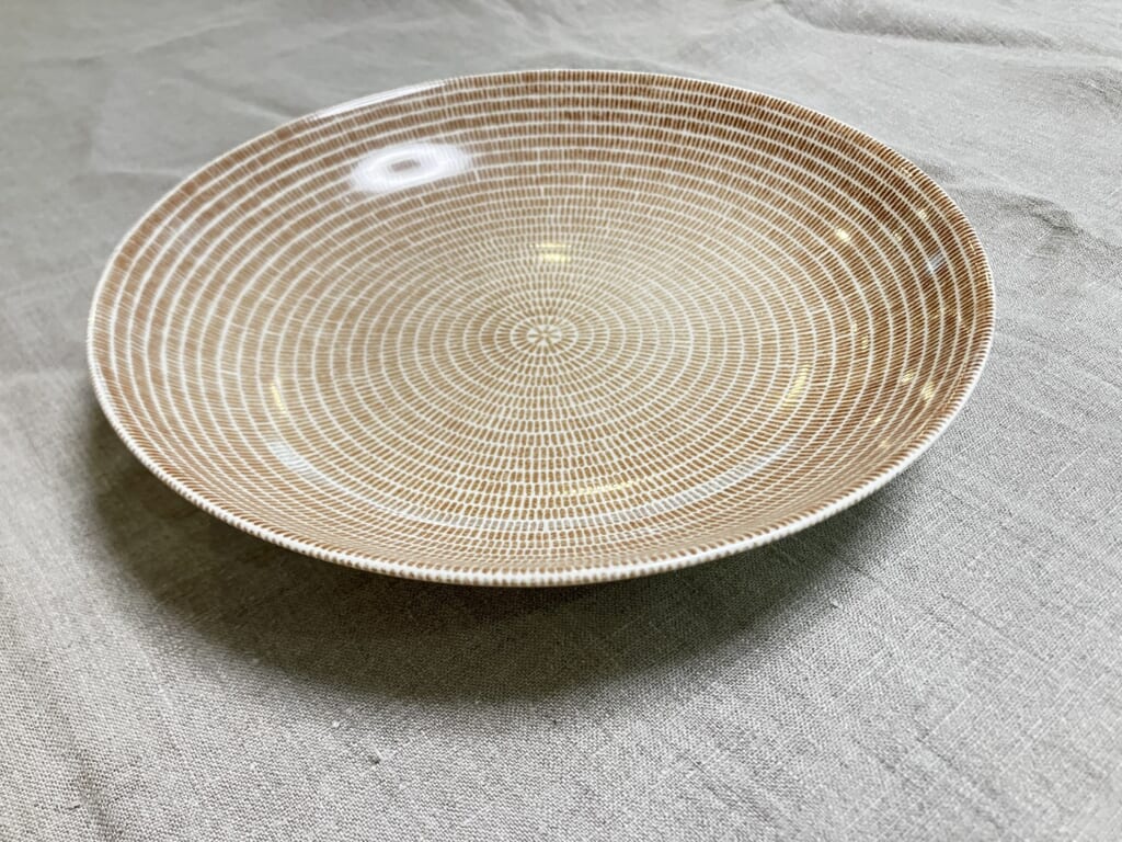 アラビア 24h アベックのプレート26cm（ベージュ）
